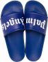 Palm Angels Blauwe Slippers voor Heren Blauw Heren - Thumbnail 13