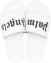 Palm Angels Slippers met logoprint Wit - Thumbnail 8