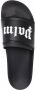 Palm Angels Slippers met logoprint Zwart - Thumbnail 4