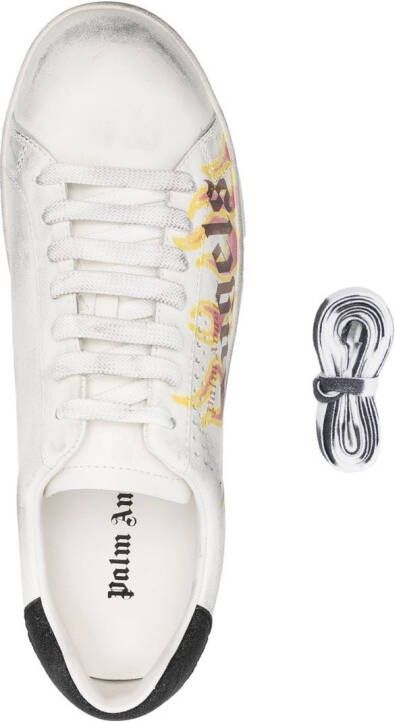 Palm Angels Spray Paint low-top sneakers Wit