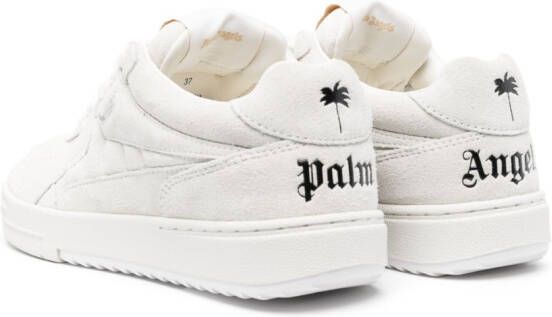 Palm Angels Palm University low-top sneakers Beige