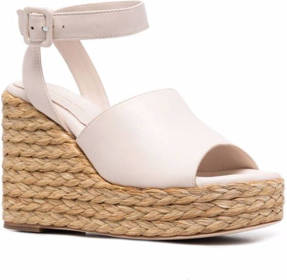 Paloma Barceló Clama sandalen met sleehak Roze