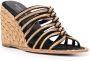 Paloma Barceló Sandalen met open neus Beige - Thumbnail 2