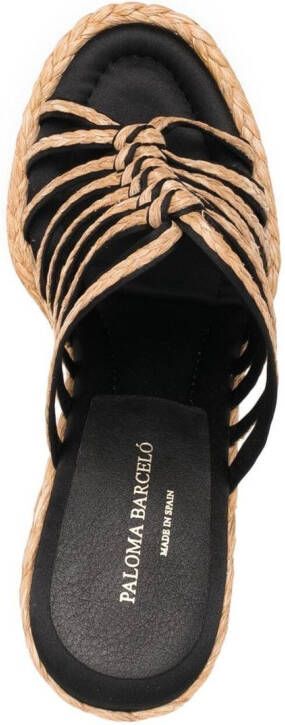 Paloma Barceló Sandalen met open neus Beige