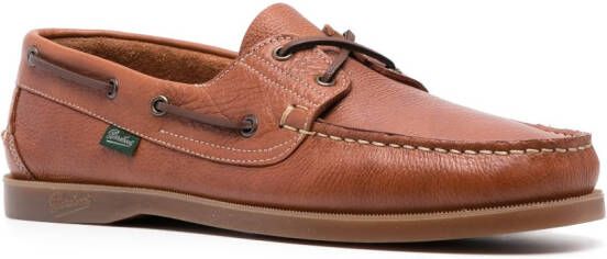 Paraboot Barth bootschoenen met veters Bruin