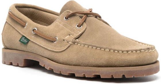 Paraboot Barth suède bootschoenen Beige