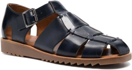 Paraboot Sandalen met gespsluiting Blauw