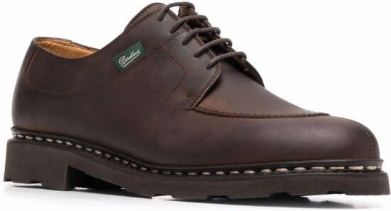 Paraboot Chambord leren veterschoenen Bruin