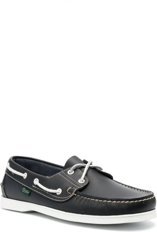 Paraboot Leren bootschoenen Blauw