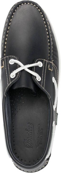 Paraboot Leren bootschoenen Blauw