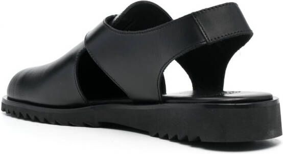 Paraboot Leren sandalen Zwart