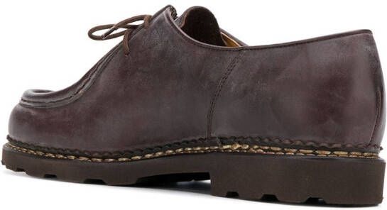 Paraboot Michael schoenen met veter Bruin