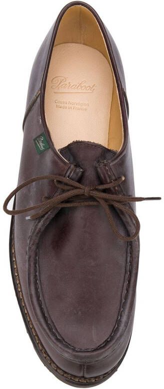 Paraboot Michael schoenen met veter Bruin