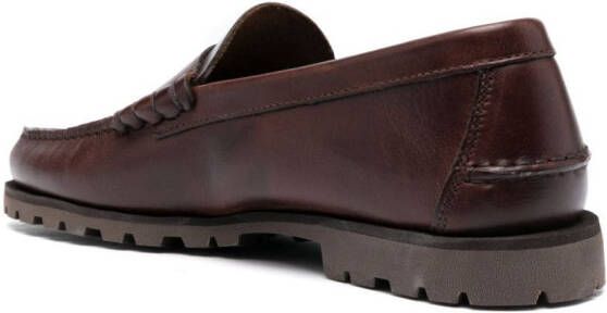 Paraboot Orsay leren mocassins Bruin