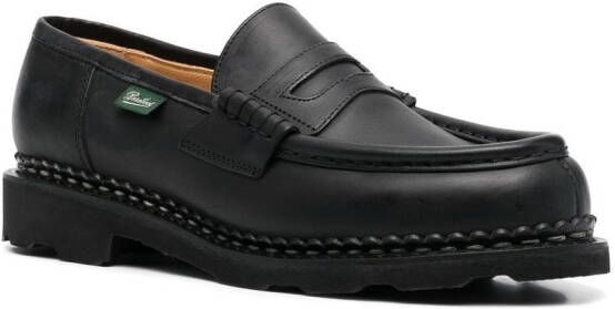 Paraboot Orsay leren loafers Zwart