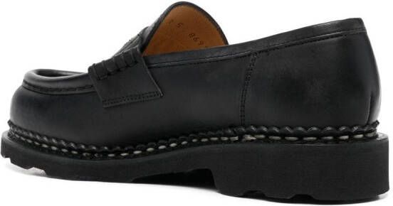 Paraboot Orsay leren loafers Zwart