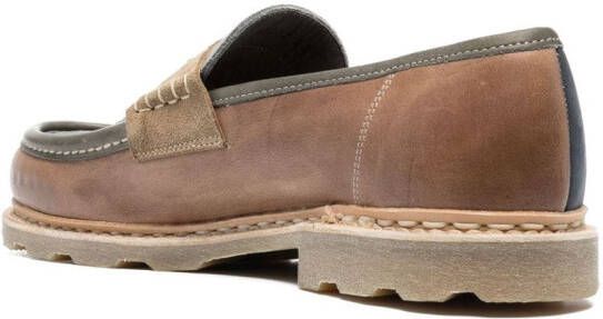 Paraboot Suède loafers Blauw