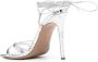 Paris Texas Leren sandalen Zilver - Thumbnail 3