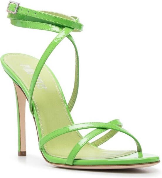 Paris Texas Sandalen met veters Groen