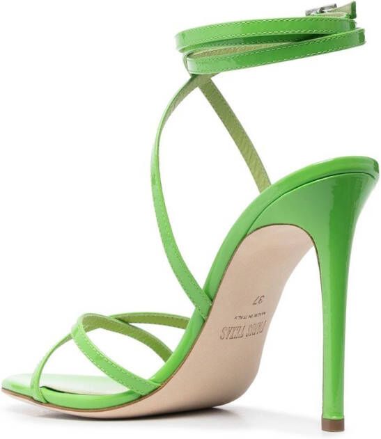 Paris Texas Sandalen met veters Groen