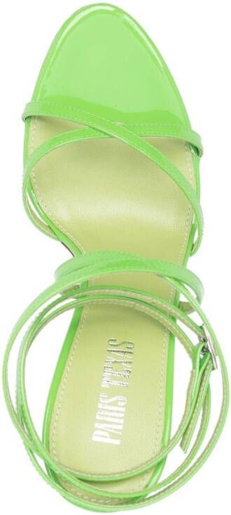 Paris Texas Sandalen met veters Groen