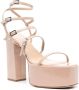 Paris Texas Jessica sandalen met plateauzool Beige - Thumbnail 2