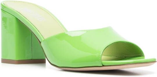 Paris Texas Anja leren sandalen Groen