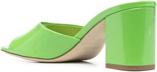 Paris Texas Anja leren sandalen Groen