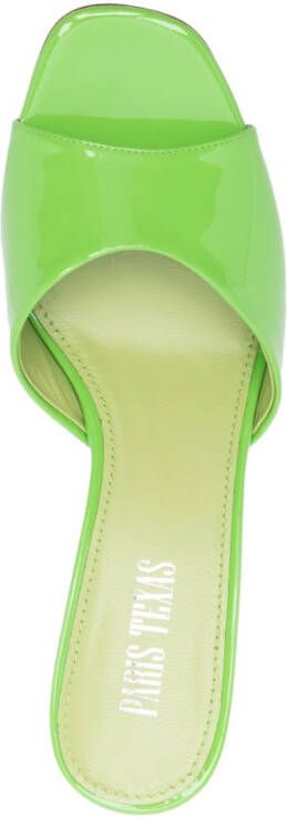 Paris Texas Anja leren sandalen Groen