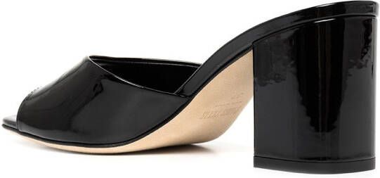 Paris Texas Anja leren sandalen Zwart