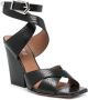 Paris Texas Arizona leren sandalen Zwart - Thumbnail 2