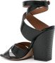 Paris Texas Arizona leren sandalen Zwart - Thumbnail 3