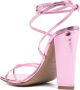 Paris Texas Diana 105mm leren sandalen Roze - Thumbnail 3