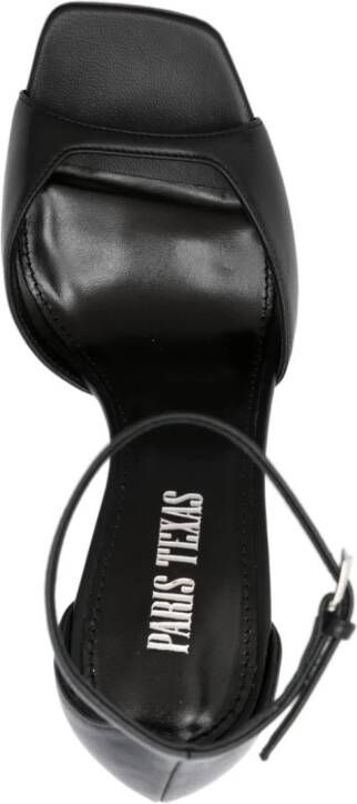 Paris Texas Grace 110mm sandalen Zwart