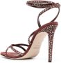 Paris Texas Holly Zoe sandalen met studs Bruin - Thumbnail 3