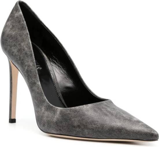 Paris Texas Leren pumps Grijs