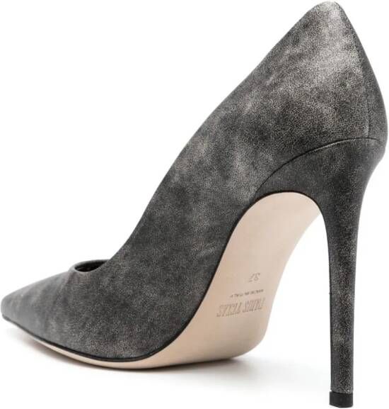 Paris Texas Leren pumps Grijs