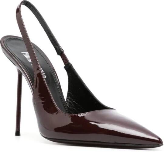Paris Texas Lidia leren pumps Bruin