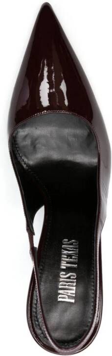 Paris Texas Lidia leren pumps Bruin