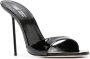 Paris Texas 105 mm Lidia lakleren sandalen Zwart - Thumbnail 2