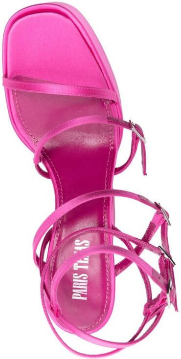 Paris Texas Sandalen met plateauzool Roze