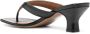 Paris Texas 60 mm Portofino leren sandalen Zwart - Thumbnail 3