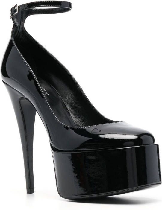 Paris Texas Pumps met plateauzool Zwart