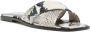 Paris Texas Sandalen met slangenleer-effect Beige - Thumbnail 2