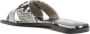 Paris Texas Sandalen met slangenleer-effect Beige - Thumbnail 3