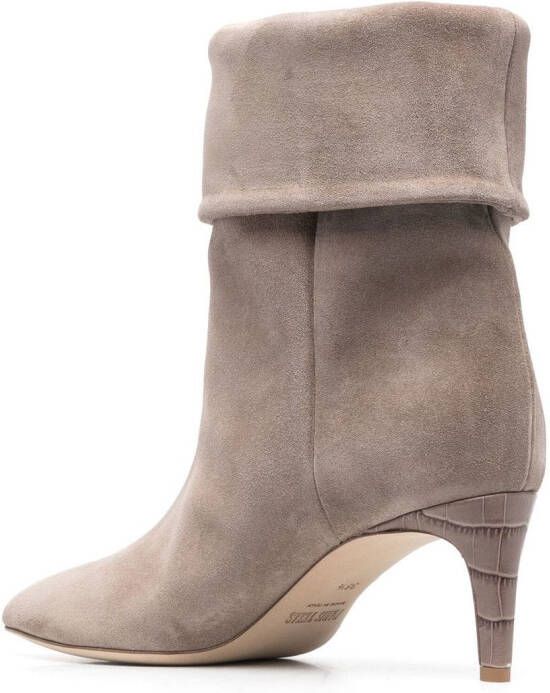 Paris Texas Suède enkellaarzen Beige