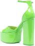 Paris Texas Tatiana sandalen met plateauzool Groen - Thumbnail 3