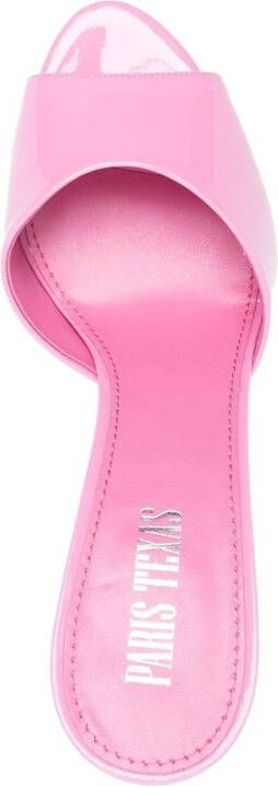 Paris Texas Wanda sandalen met sleehak Roze