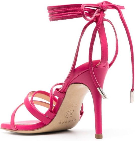 P.A.R.O.S.H. Leren sandalen Roze