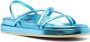 P.A.R.O.S.H. Sandalen met metallic afwerking Blauw - Thumbnail 2